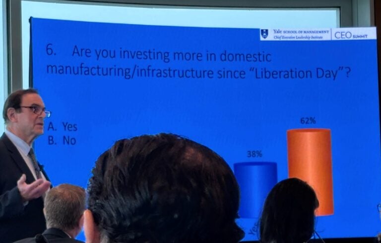 Presentation at CEO Caucus in Washington