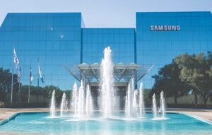 Samsung building in Austin, Texas